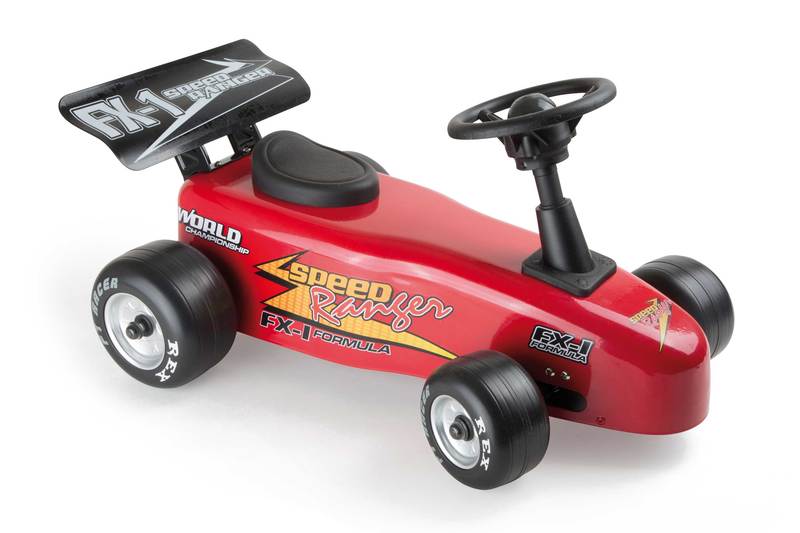 Rutschauto Roter Rennwagen