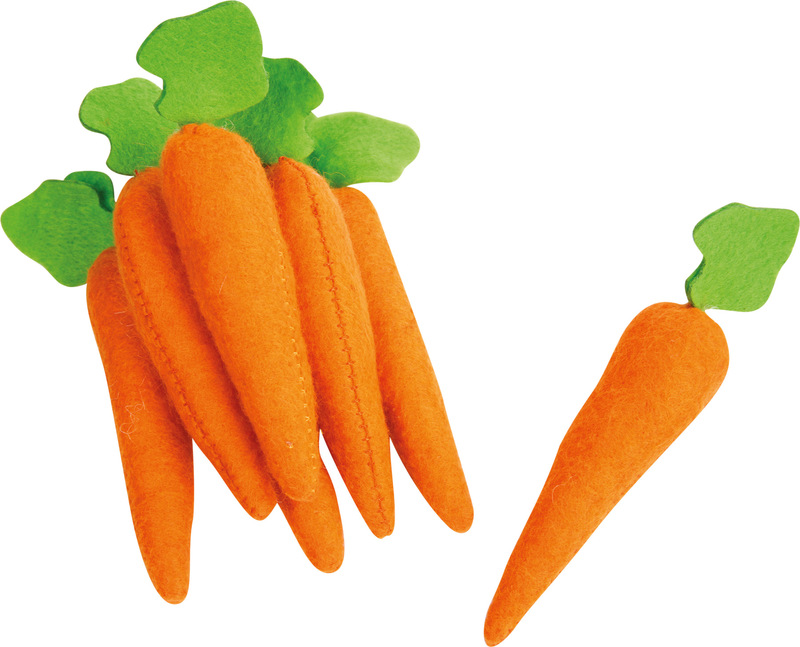 Felt Carrots
