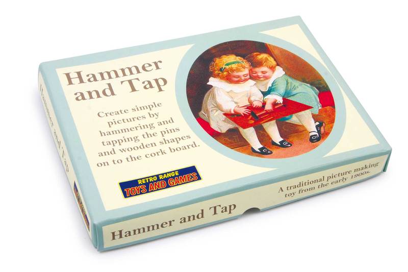 Nostalgie Kork-Hammerbild