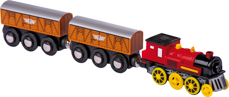Electric Loco with 2 Trailers