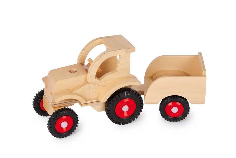 Trecker mit Anhänger