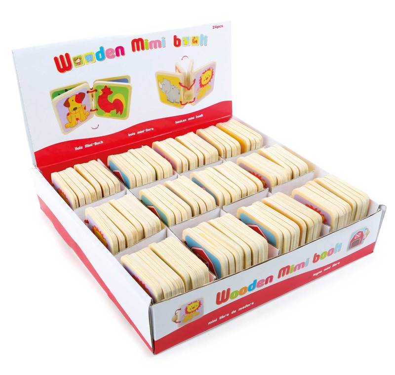 Display Miniaturbuch, 24er Set