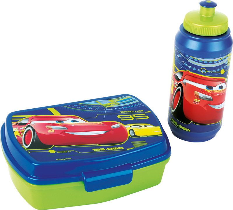 Disney Cars Lunchbox and Drink Thermos Set  