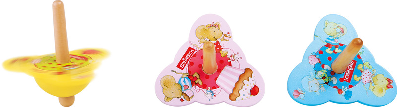 Lillebi Spinning Tops Display 