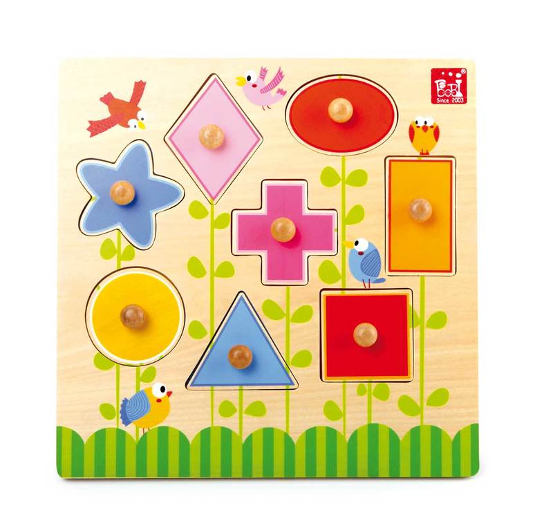 Puzzle Geometric Shapes English