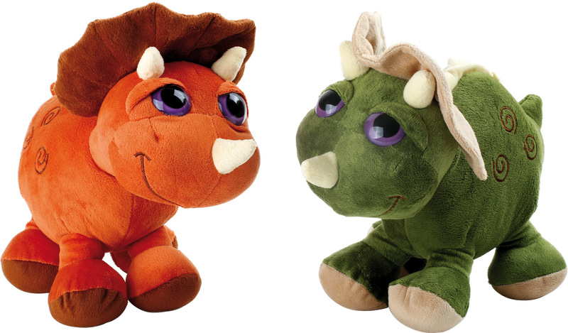 Dino Triceratops Cuddly Toy