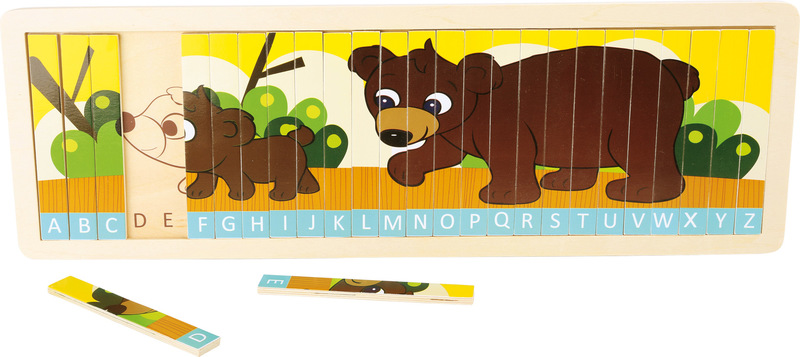 Learn-the-Alphabet Family of Bears