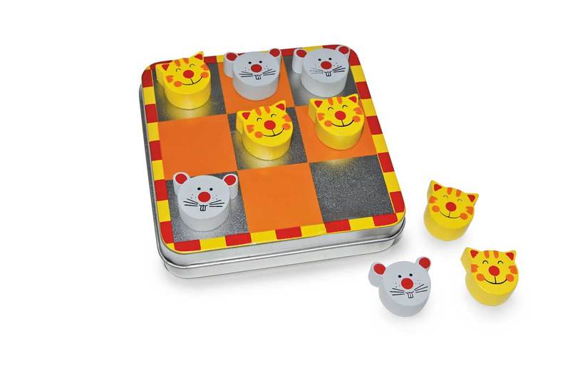 Magnetic Tic Tac Toe Cat and Mouse 