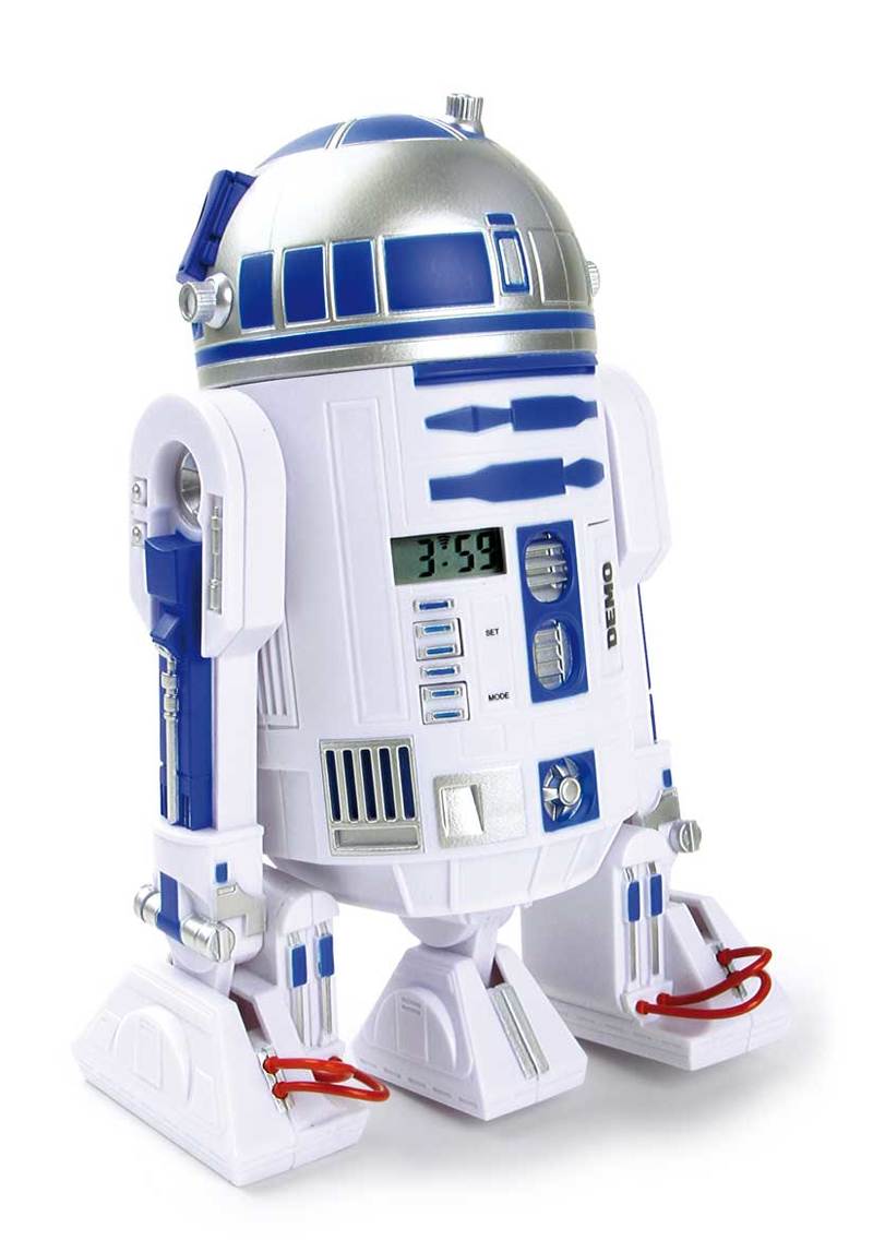 Wecker Star Wars R2-D2 mit 3D Anzeige