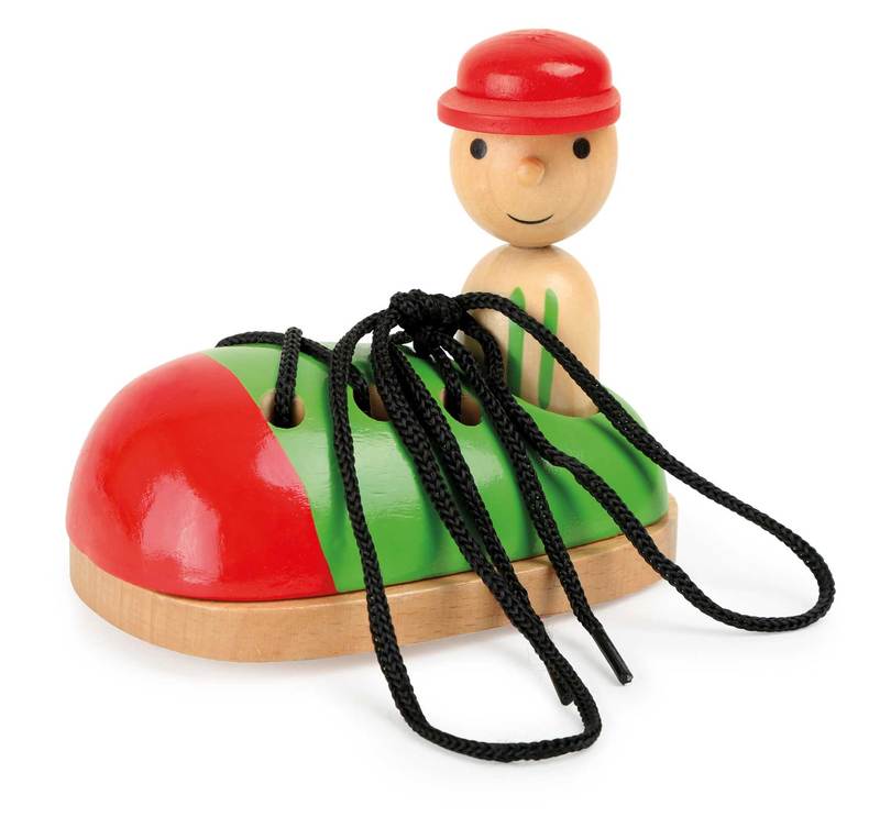 Fädelschuh