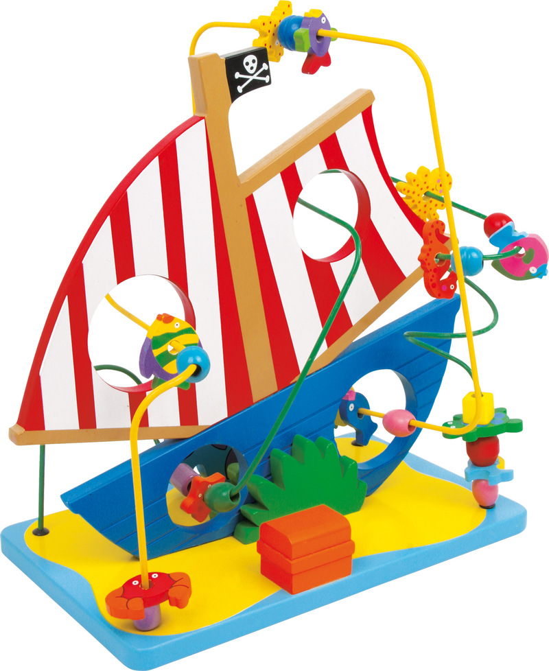 Motorikschleife Piratenschiff