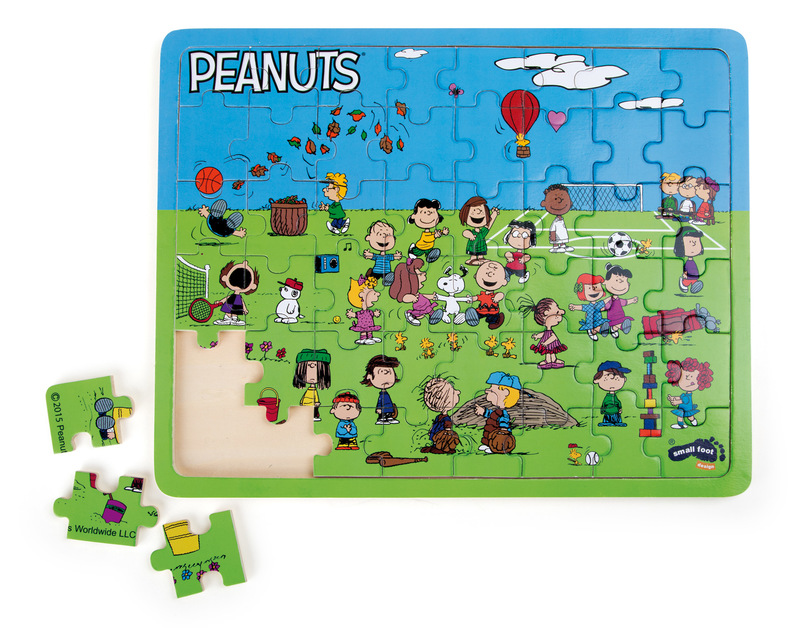 Peanuts Puzzle Spielplatz