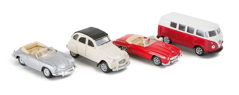 Display Modellautos Oldtimer