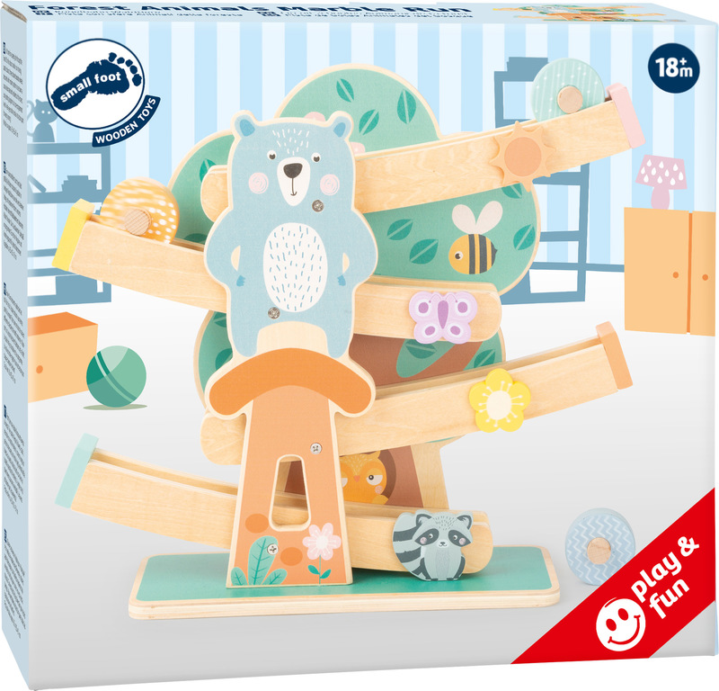 Marble Run in pastel colours