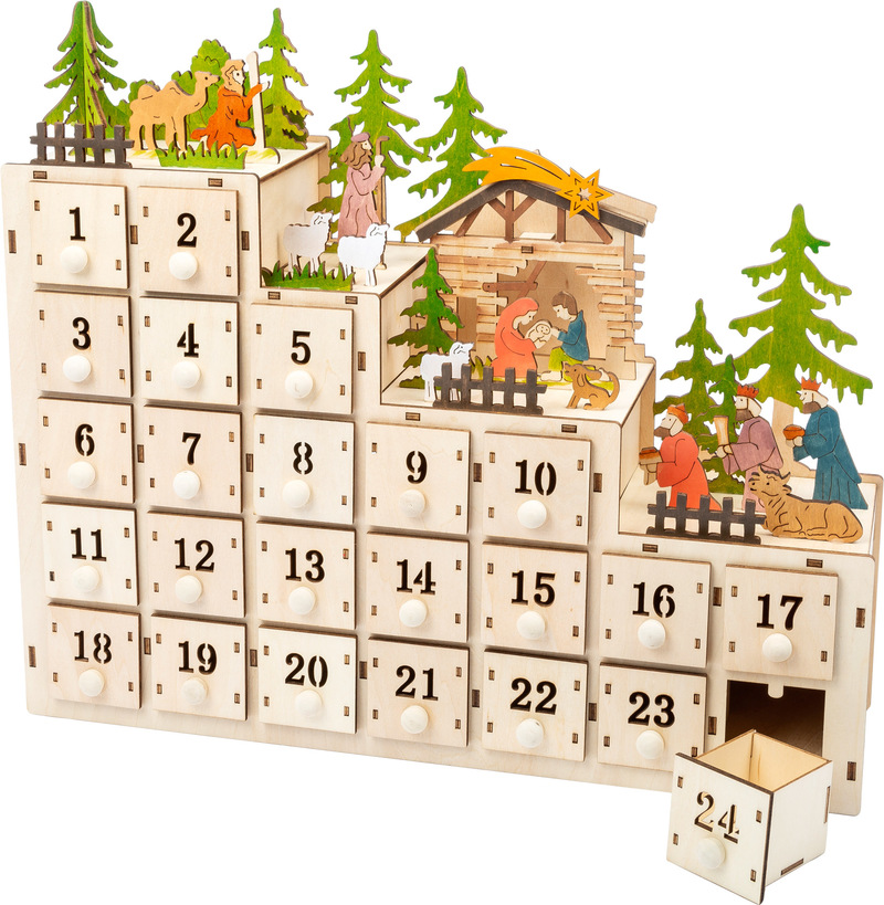 Christmas Manger Advent Calendar