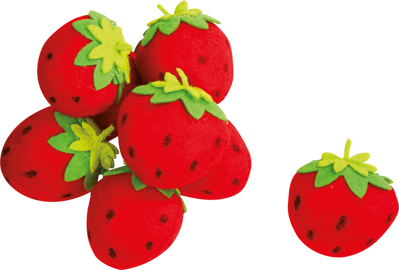 Felt Strawberries