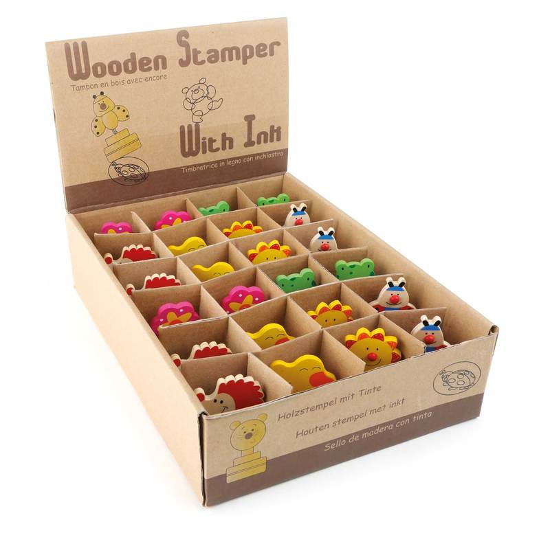 Display Stempel mit Tinte, 24er Set