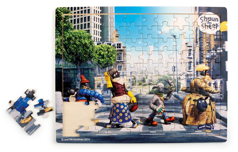 Shaun das Schaf Puzzle Abbey Road