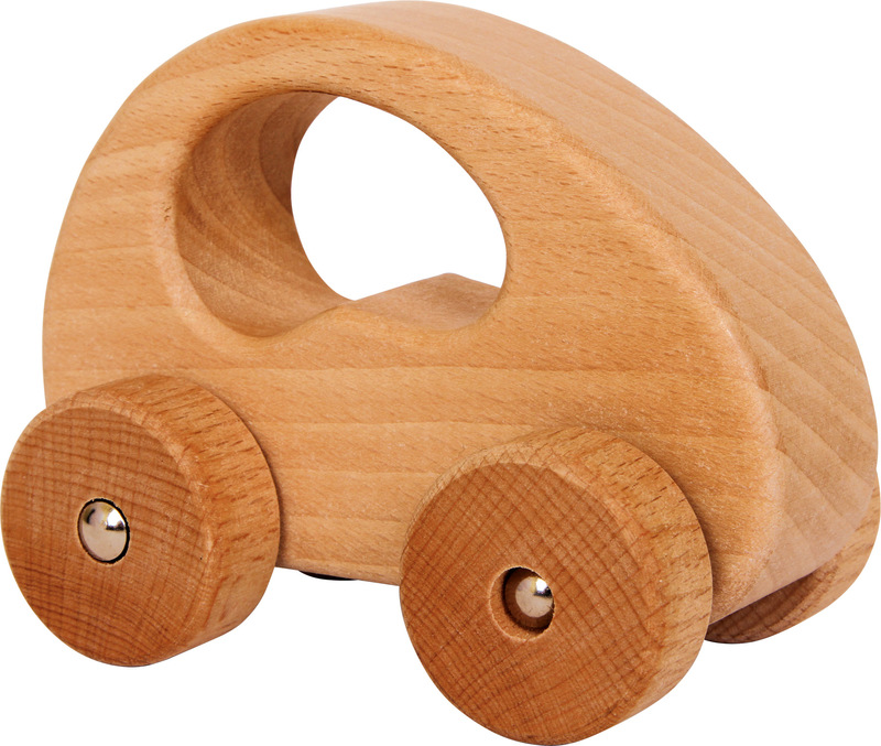 Natural Wooden Car Grip Toy