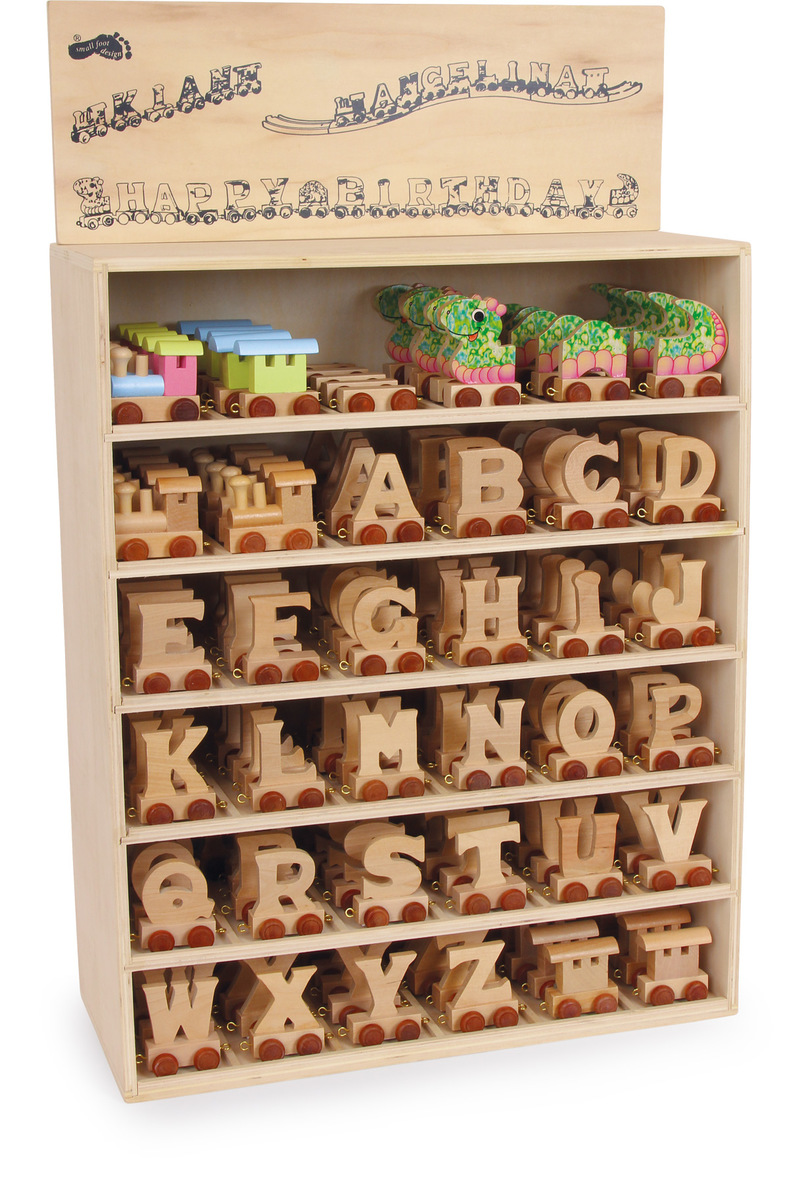 Letter Train Display