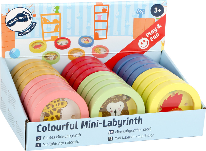 Colourful Mini-Labyrinth Display  