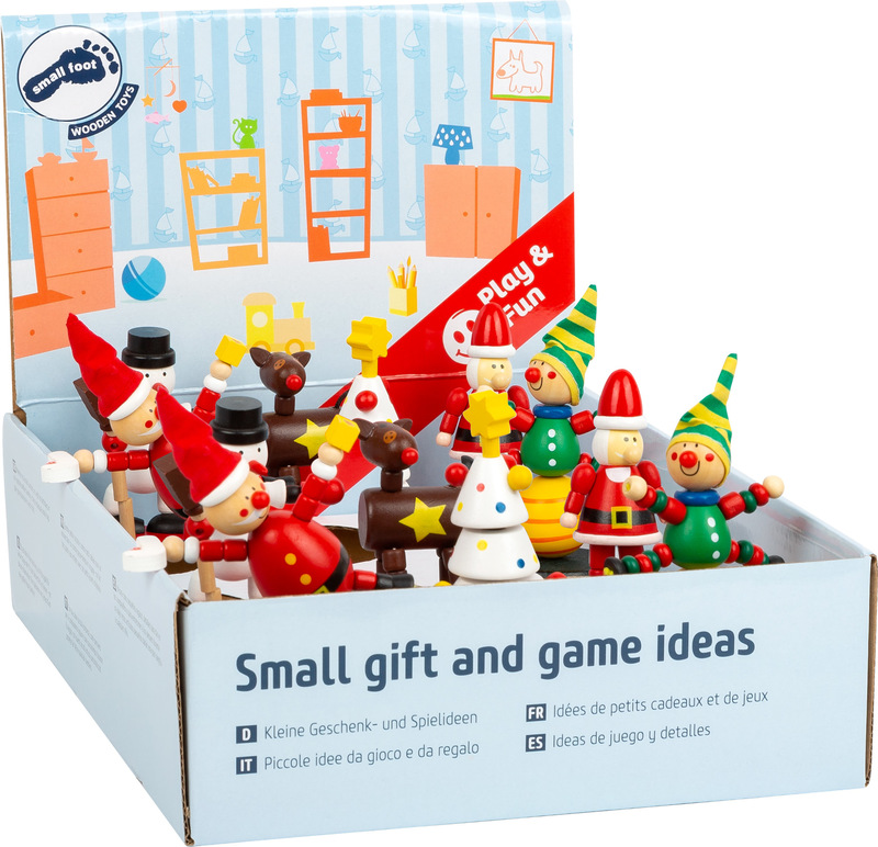 Dancing Christmas Figurines Display