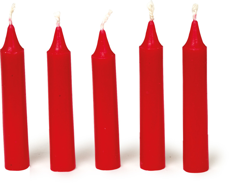 Candles, Red