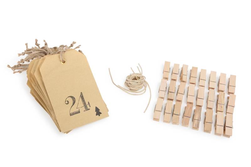 Adventskalender Papiertüten