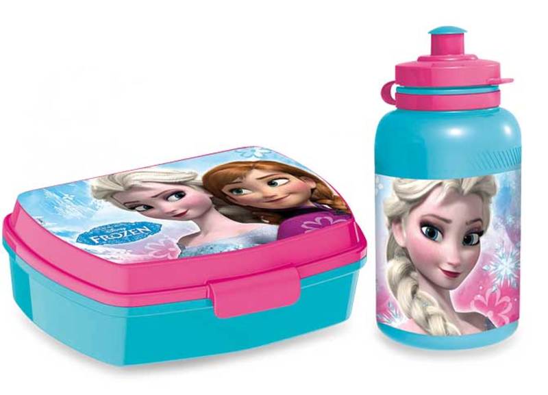 Frozen Brotdose mit Trinkflasche