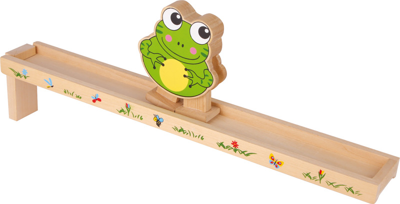 Motoric Play Frog with Wooden Ramp