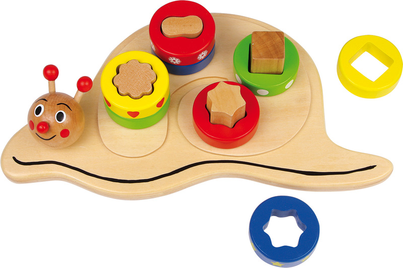 Steckpuzzle Formen Schneckenhaus