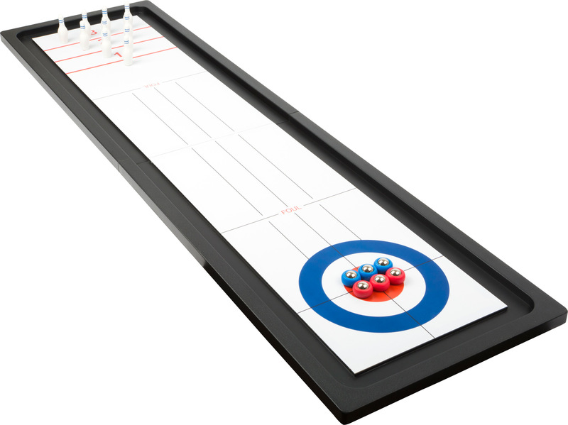 Table Curling & Bowling 2-in-1