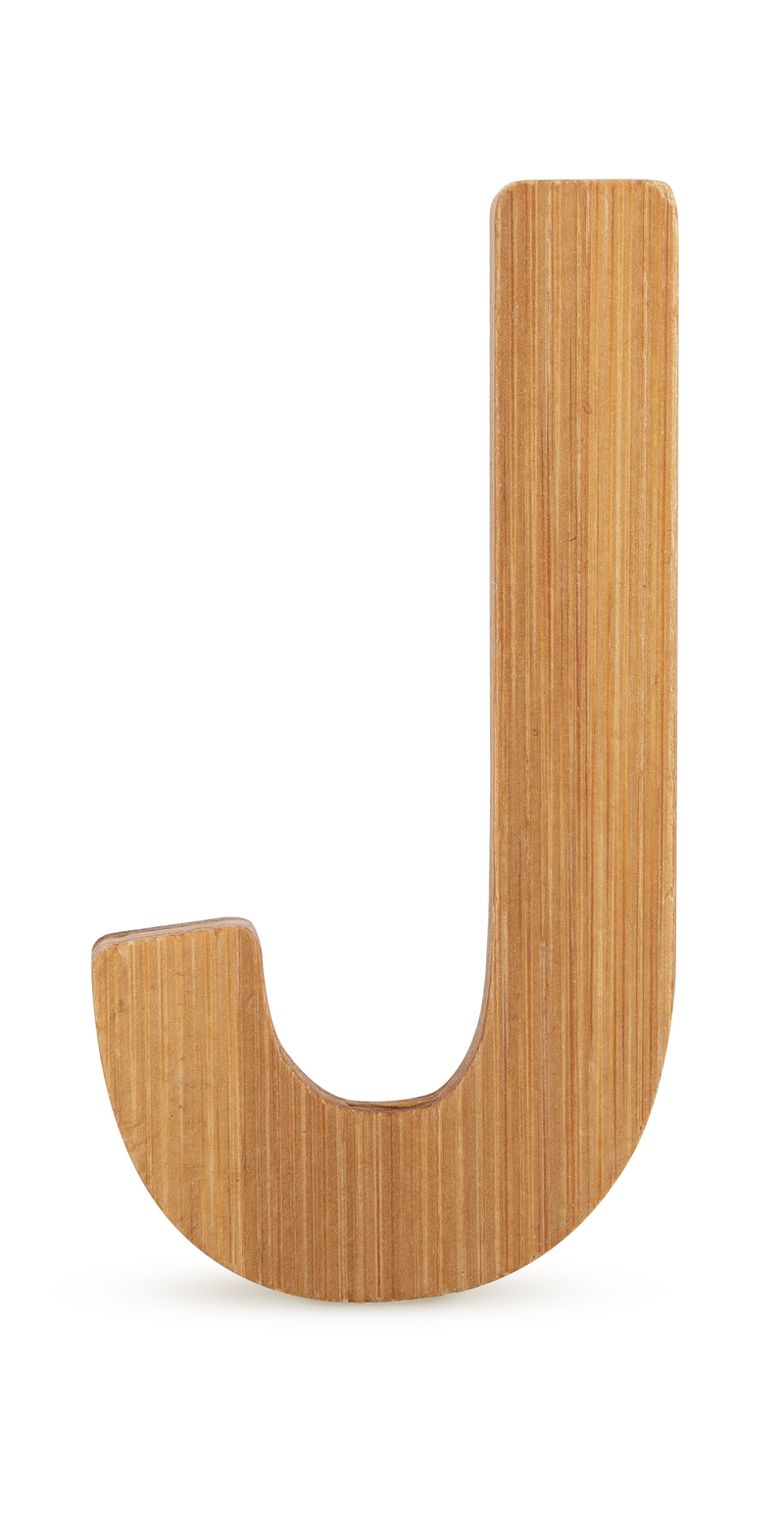 ABC Bamboo Letters J