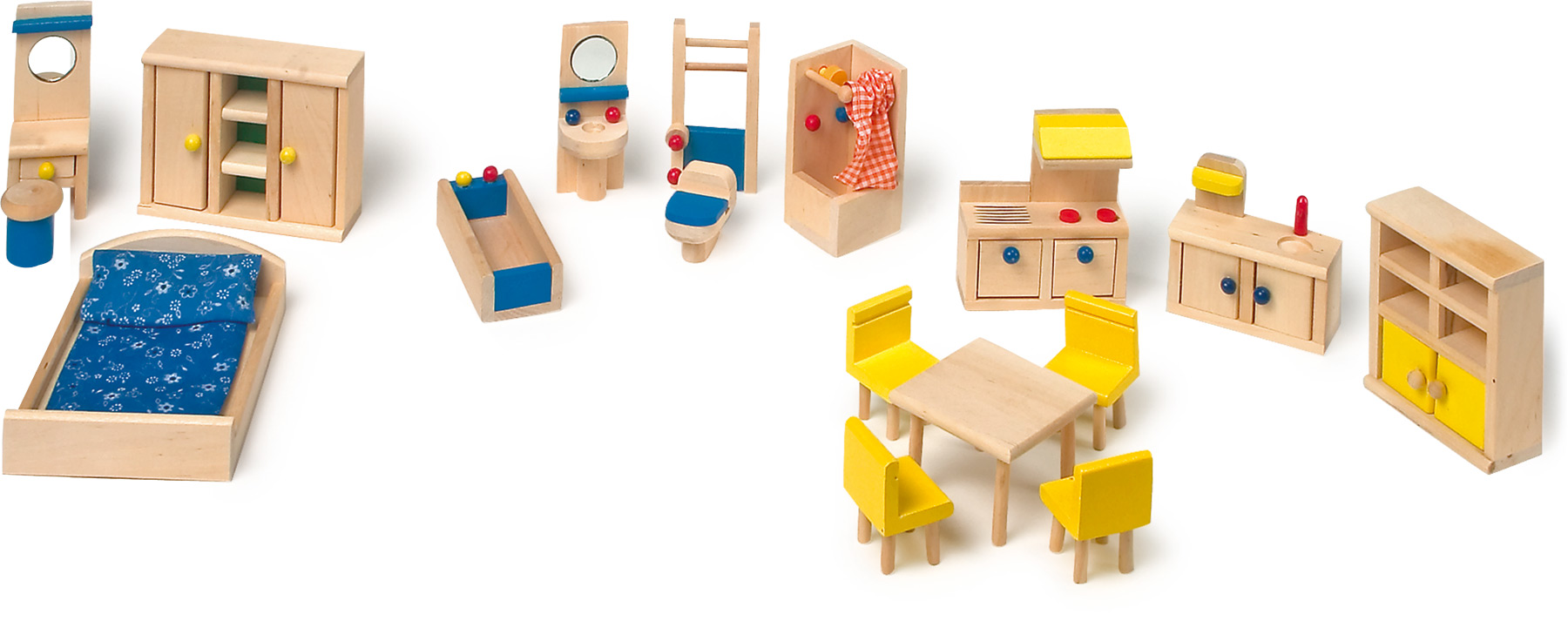 Doll‘s House Furniture with Kitchen