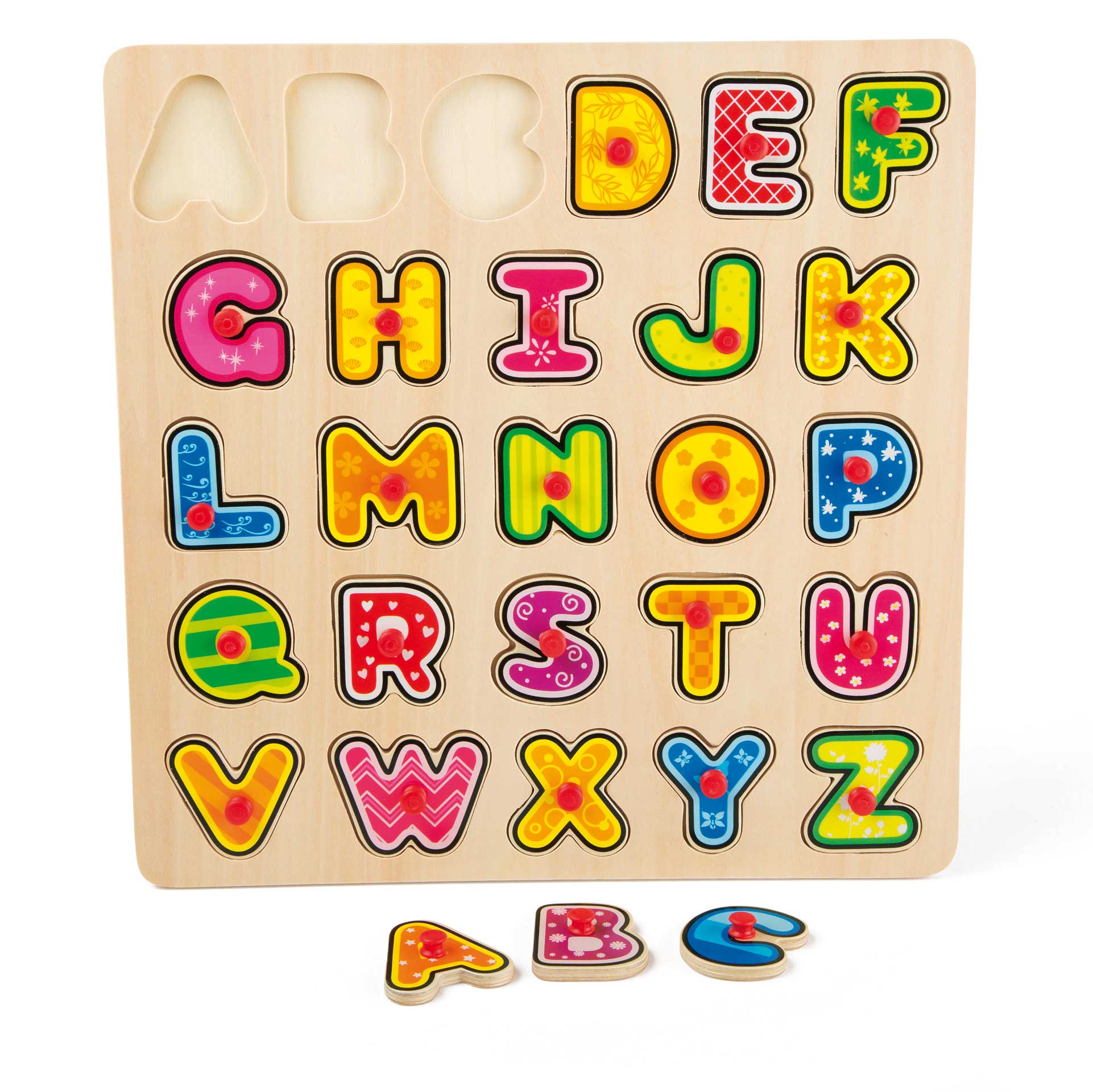 Holzpuzzle ABC