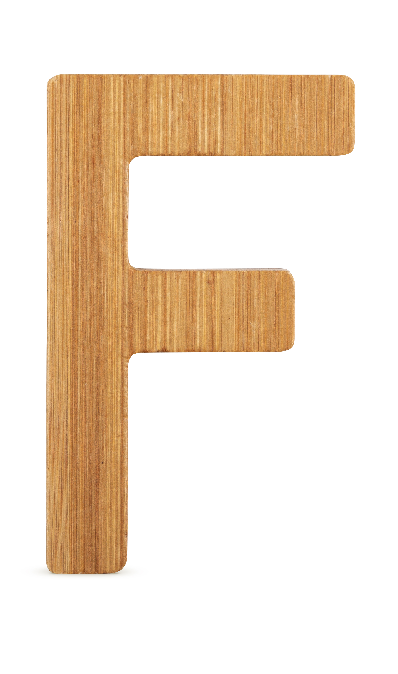 ABC Bamboo Letters F