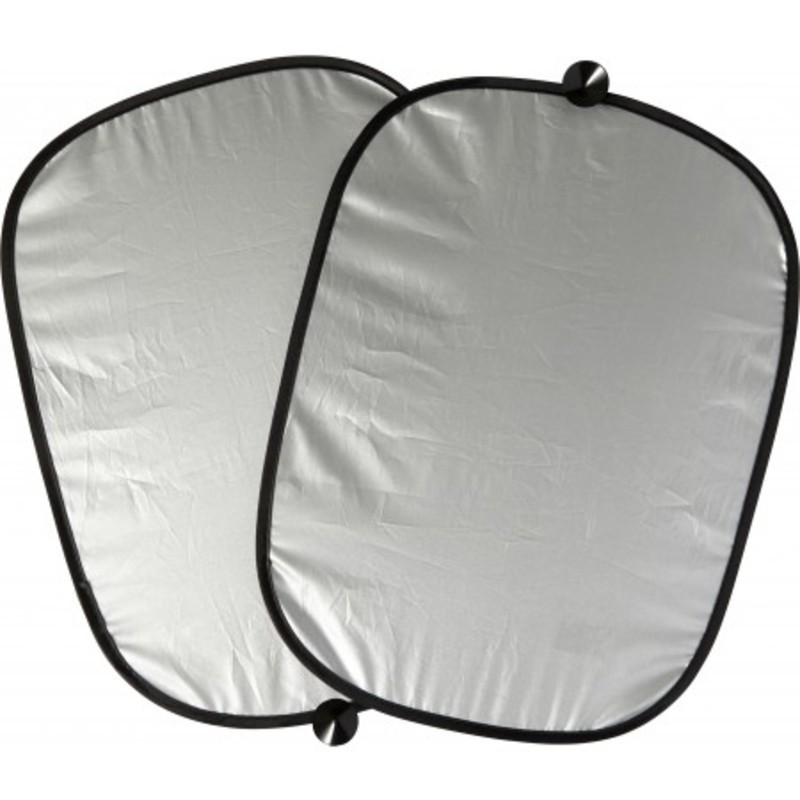 Set of two polyester sun screens