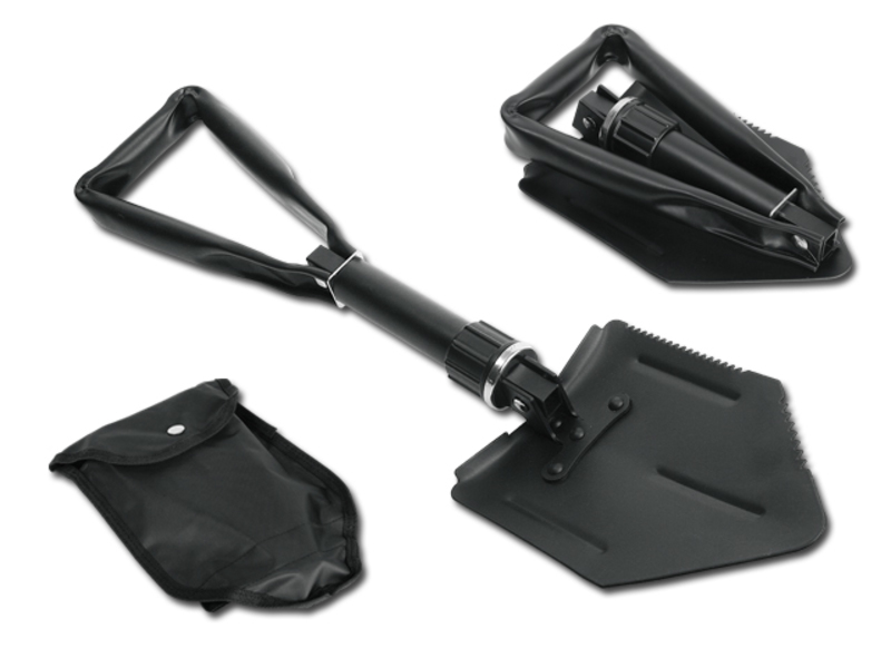 SHOVEL folding shovel, Black