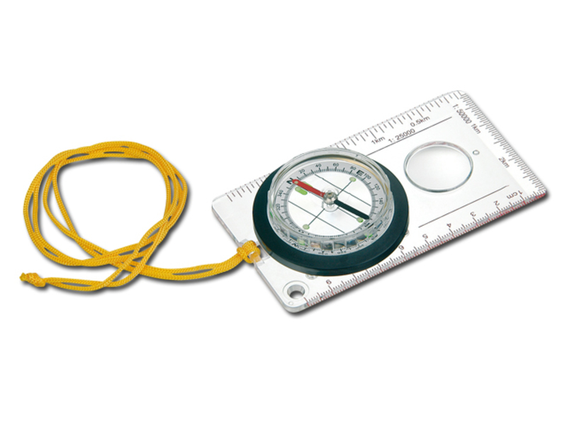 CYRIL tubular compass, Transparent