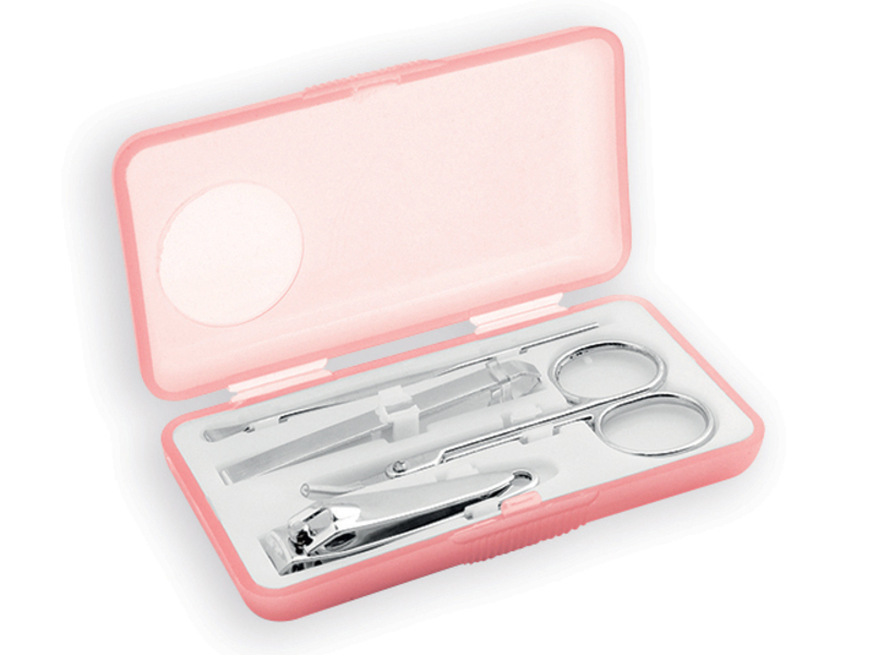 SANUR four-part manicure set, Pink
