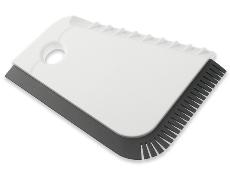 RONG plastic ice scraper, White