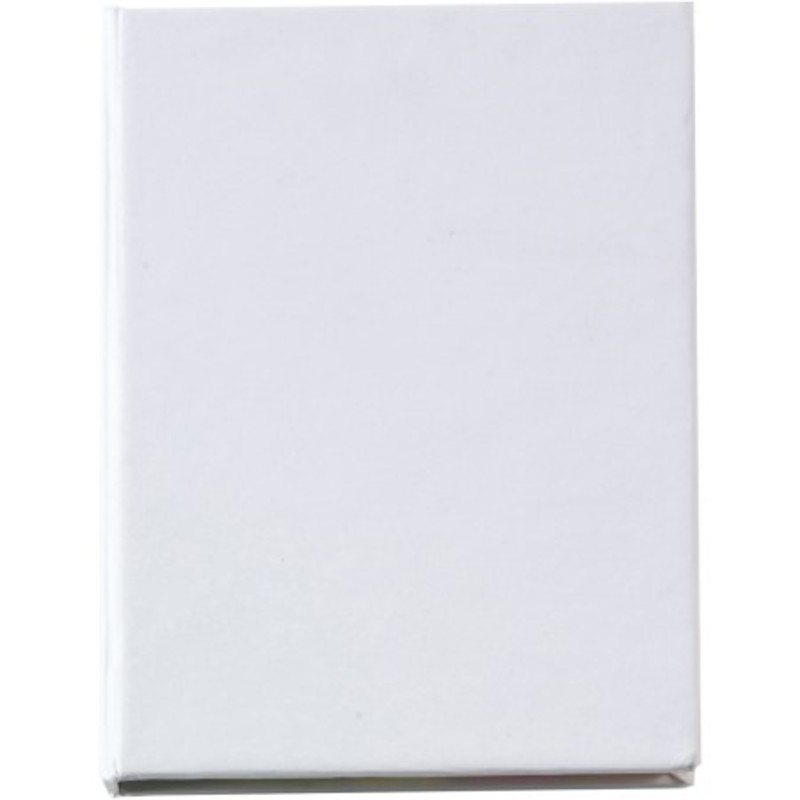 Card case with self-adhesive memos