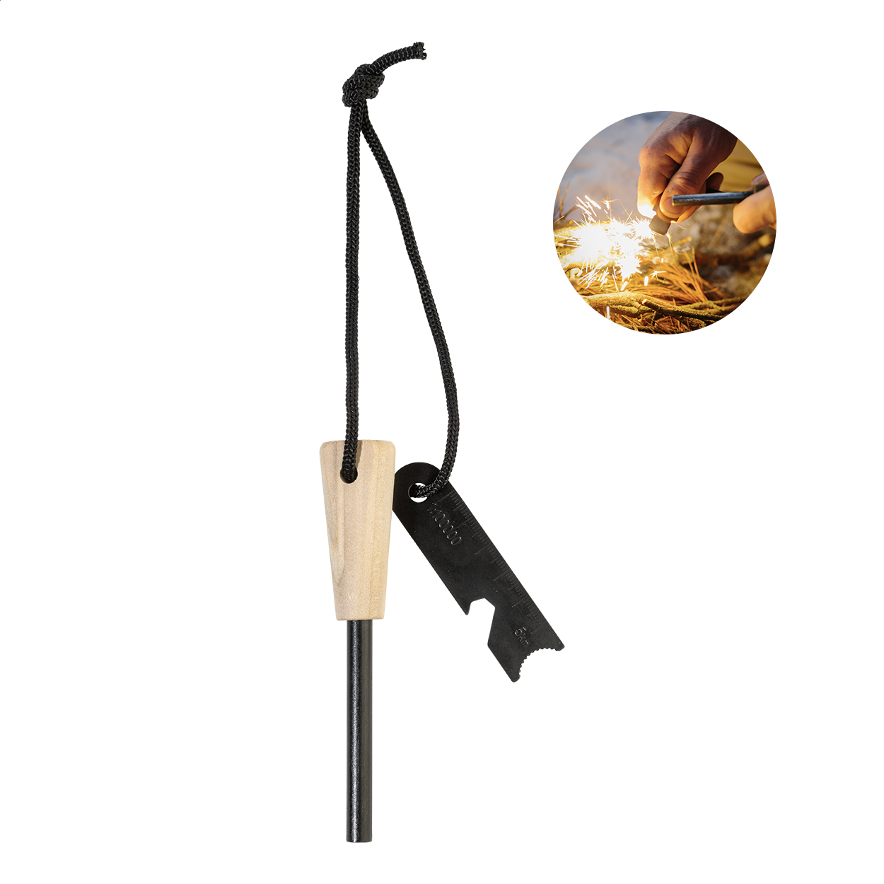 CampSpark survival fire starter