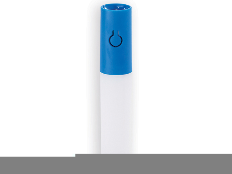 OLSON plastic 2 LED torch, Blue