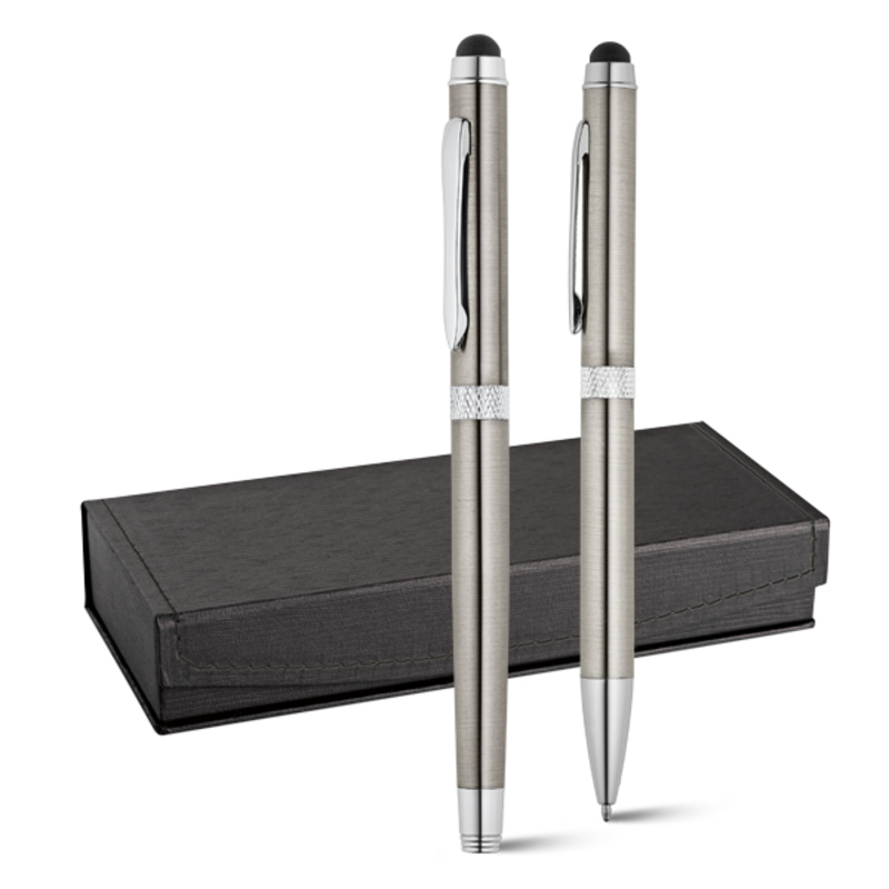 CANNES. Roller pen and ball pen set