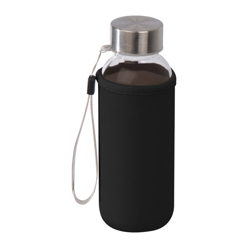 Drinking bottle with neoprene sleeve, 300 ml