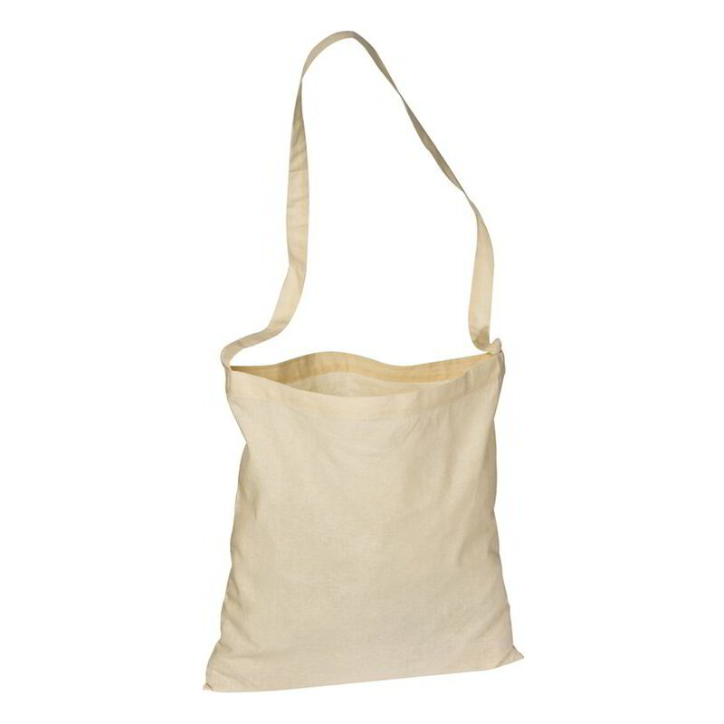 Cotton bag with long handle