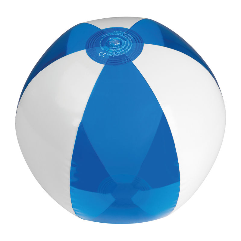 Beach ball bicolour coloured/transparent