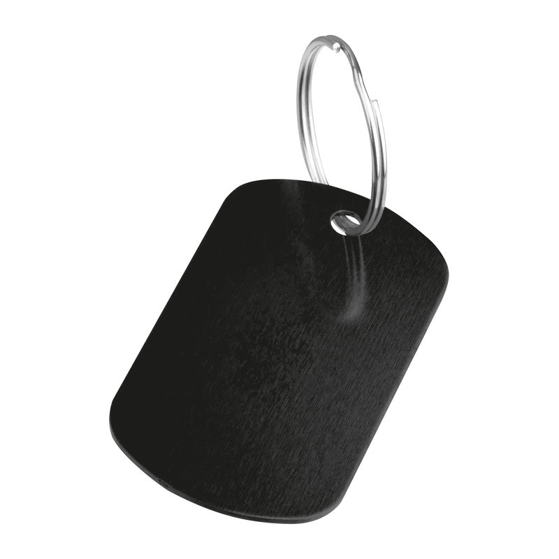 Key ring metal plate
