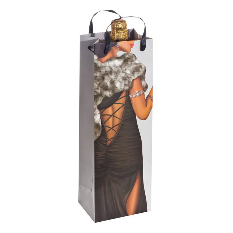 Gift bag man/woman - size for a wine bottle